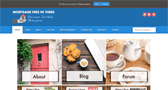 Desktop Screenshot of mortgagefreeinthree.com